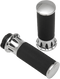 ARLEN NESS Fusion Deep Cut Grips - Cable - Chrome 07-316