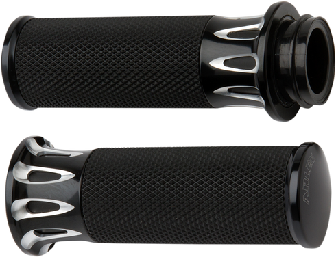 ARLEN NESS Fusion Deep Cut Grips - Cable - Black 07-317