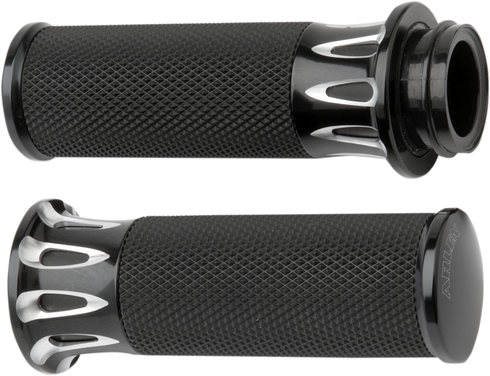 ARLEN NESS Fusion Deep Cut Grips - TBW - Black 07-319
