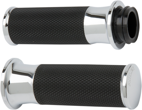 ARLEN NESS Smooth Grips - TBW - Chrome 07-322