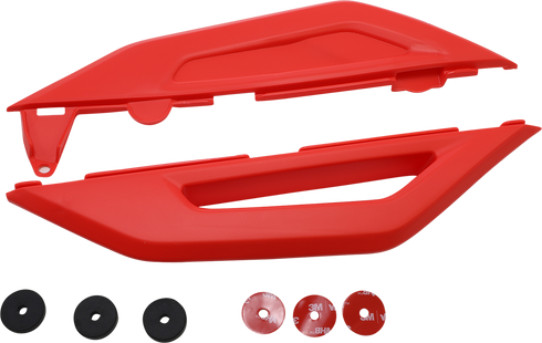 ACERBIS Side Panels - Down - Red 2858880227