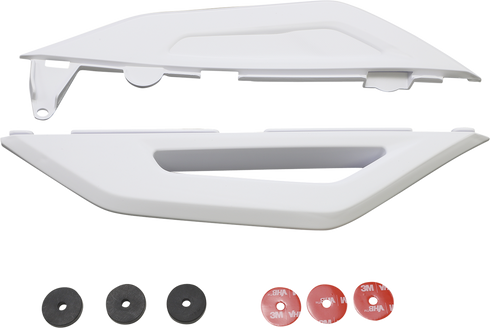 ACERBIS Side Panels - Upper - White 2858880002