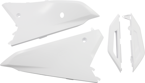 ACERBIS Side Panels - Upper/Lower - White 2858890002