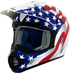AFX FX-17 Helmet - Flag - White - 3XL 0110-7633
