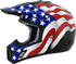 AFX FX-17 Helmet - Flag - Black - 3XL 0110-7631