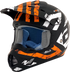 AFX FX-17 Helmet - Attack - Matte Black/Orange - 4XL 0110-7642