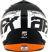 AFX FX-17 Helmet - Attack - Matte Black/Orange - 4XL 0110-7642