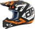 AFX FX-17 Helmet - Attack - Matte Black/Orange - 4XL 0110-7642