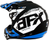 AFX FX-17 Helmet - Attack - Matte Black/Blue - 4XL 0110-7644