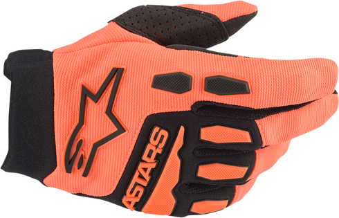 ALPINESTARS Youth Full Bore Gloves - Orange/Black - Large 3543622-41-L