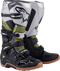 ALPINESTARS Tech 7 Enduro Boots - Black/Silver/Green - US 10 / EU 44.5 2012114-1916-10