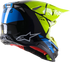 ALPINESTARS Supertech M8 Helmet - Factory - Black/Yellow/Blue - XL 8302922-1578-XL