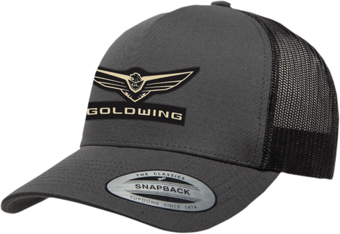 FACTORY EFFEX Goldwing Rally Hat - Gray/Black 25-86804