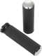 ARLEN NESS Knurled Grips - Cable - Chrome 07-324