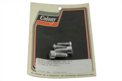 Colony Headlamp Mount Kit Polished - 2178-4-P