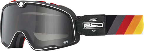 100% Barstow Goggle - Roland Sands Malibu - Smoke Lens 50000-00006