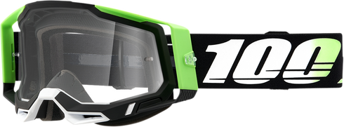 100% Racecraft 2 Goggle - Kalkuta - Clear Lens 50009-00006