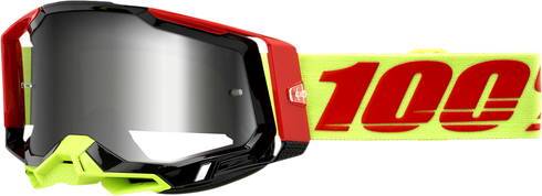 100% Racecraft 2 Goggle - Wiz - Flash Silver Mirror Lens 50010-00010