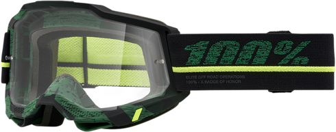 100% Accuri 2 Goggle - Overlord - Clear Lens 50013-00011