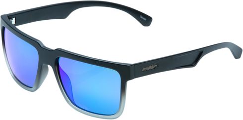 FMF The Don Sunglasses - Matte Black Fade - Blue Mirror Lens F-61506-250-01