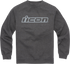 ICON ICON Slant™ Crewneck Sweatshirt - Charcoal - Large 3050-5838
