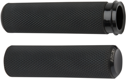 ARLEN NESS Knurled Grips - TBW - Black 07-327