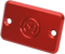 MOOSE OFFROAD Master Cylinder Cover - Red BL-HATVRD