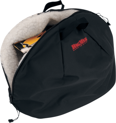 PARTS UNLIMITED Helmet Bag - Black 3514-0003