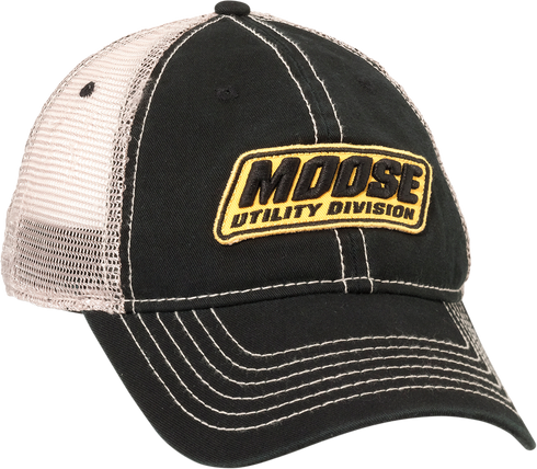 MOOSE OFFROAD MUD Snapback Hat - Black 2501-2468