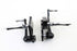 V-Twin Black Billet Extended Forward Control Set - 22-0125