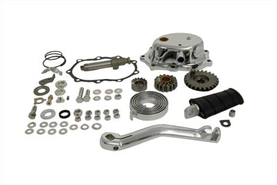 V-Twin Complete Kick Starter Kit Chrome - 22-0301