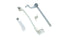 V-Twin XL Brake Pedal Kit Zinc Plated - 22-0308
