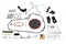 V-Twin FXR Mid Control Kit - 22-0348