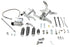 V-Twin Daniel Boone Forward Control Kit Chrome - 22-0391