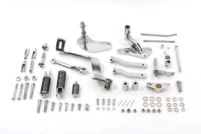 V-Twin Chrome Forward Control Kit - 22-0396