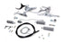 V-Twin Partial Forward Control Kit Chrome - 22-0406