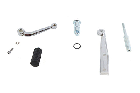 V-Twin XL Stock Mid Control Kit with Polished Brake Pedal - 22-0408