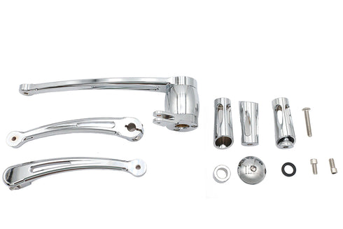 V-Twin Chrome Brake and Shifter Lever Set - 22-0434