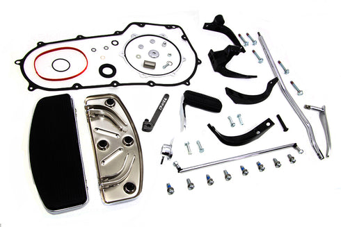 Wyatt Gatling Wyatt Gatling Driver Footboard Kit with Black Brackets - 22-0453