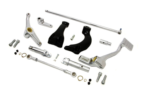 V-Twin Chrome Forward Control Kit with Pegs - 22-0456