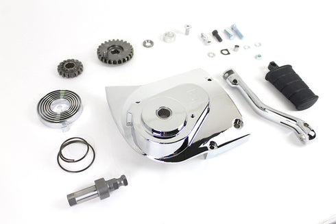 V-Twin Kick Starter Conversion Kit Chrome - 22-0459