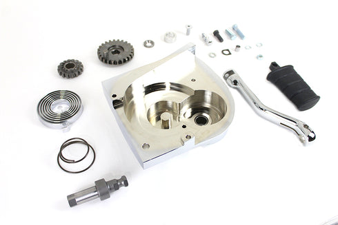 V-Twin Kick Starter Conversion Kit Chrome - 22-0459