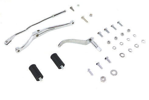 V-Twin Heel Toe Shifter Kit Chrome - 22-0472