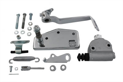 V-Twin Chrome Forward Brake Control Kit Hydraulic - 22-0505