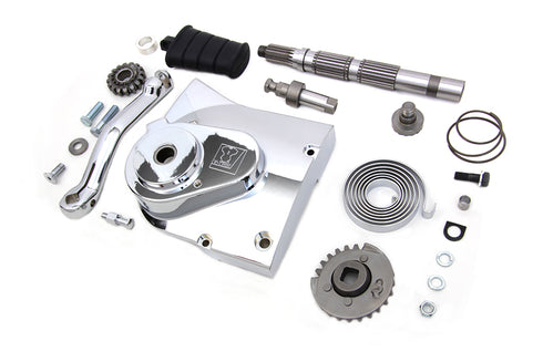 V-Twin Kick Starter Conversion Kit Chrome - 22-0563