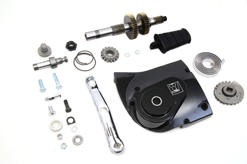 V-Twin Kick Starter Conversion Kit Black - 22-0589