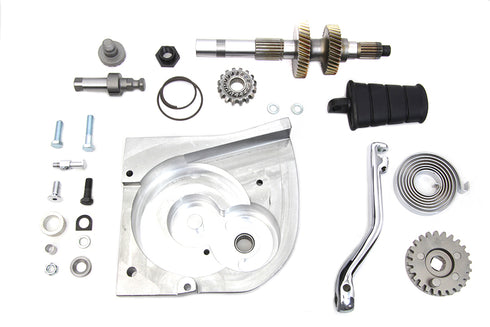 V-Twin Kick Starter Conversion Kit Black - 22-0589