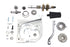 V-Twin Kick Starter Conversion Kit Black - 22-0589