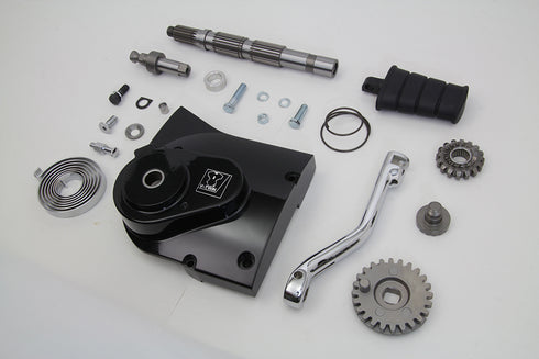 V-Twin Kick Starter Conversion Kit Black - 22-0591