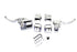 V-Twin Handlebar Control Kit Chrome - 22-0600